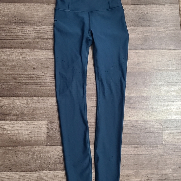 Lululemon Zoned In Tight 27" Leggins  Night Diver (Blue) - Picture 4 of 11